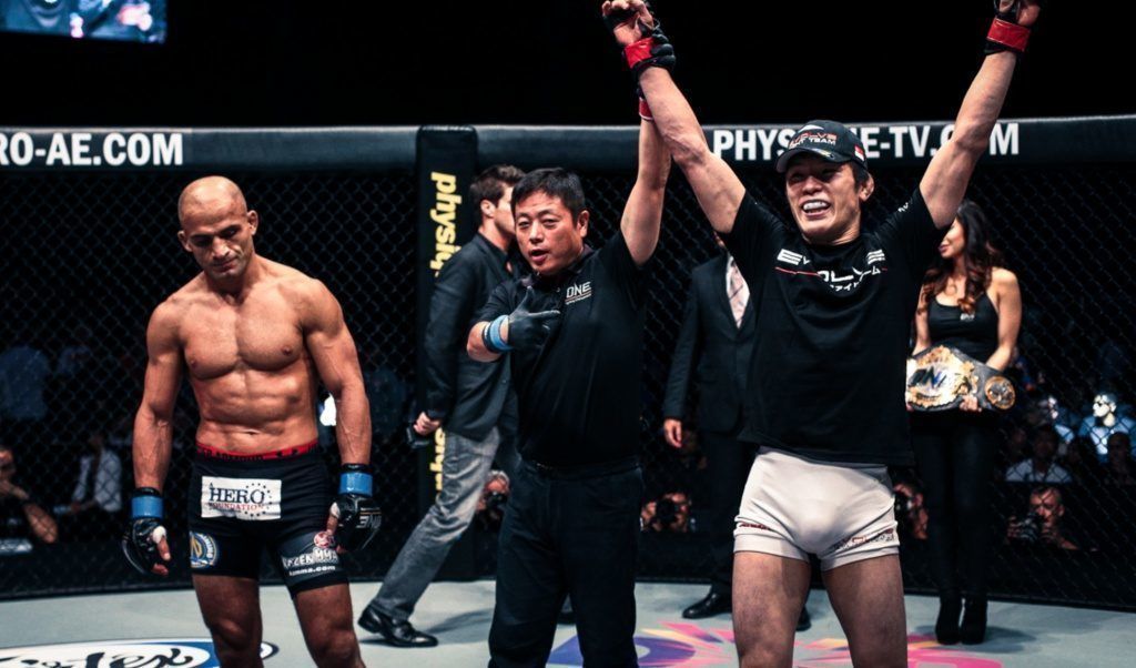ONE Lightweight World Champion Shinya Aoki has one of the best submission records in MMA. 